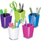 Portapenne CepPro Gloss CEP in polistirene con 2 scomparti rosa 7,4x7,4x9,5 cm - 1005300371