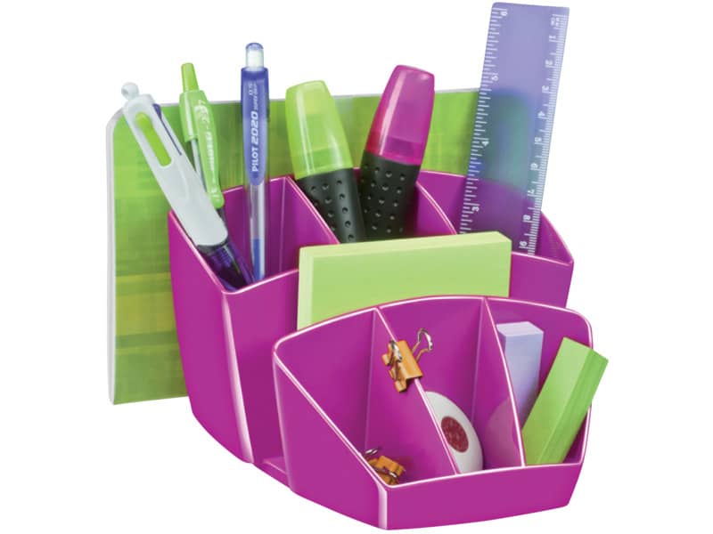 Portaoggetti CEP Gloss rosa 14.3 x 15.8 H 9.3 cm 1005800371