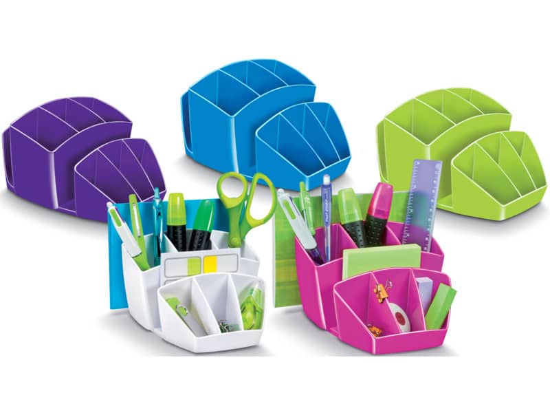 Portaoggetti CEP Gloss rosa 14.3 x 15.8 H 9.3 cm 1005800371