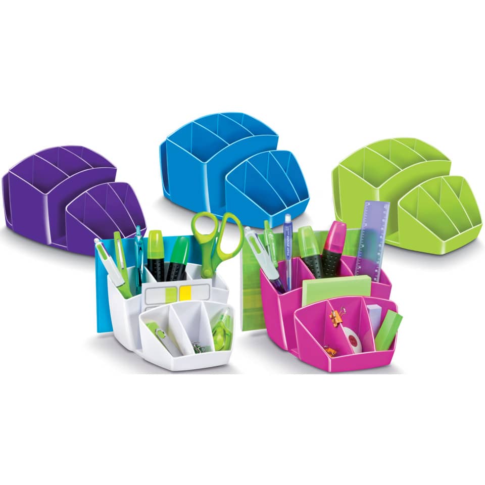 Portaoggetti CEP Gloss rosa 14.3 x 15.8 H 9.3 cm 1005800371