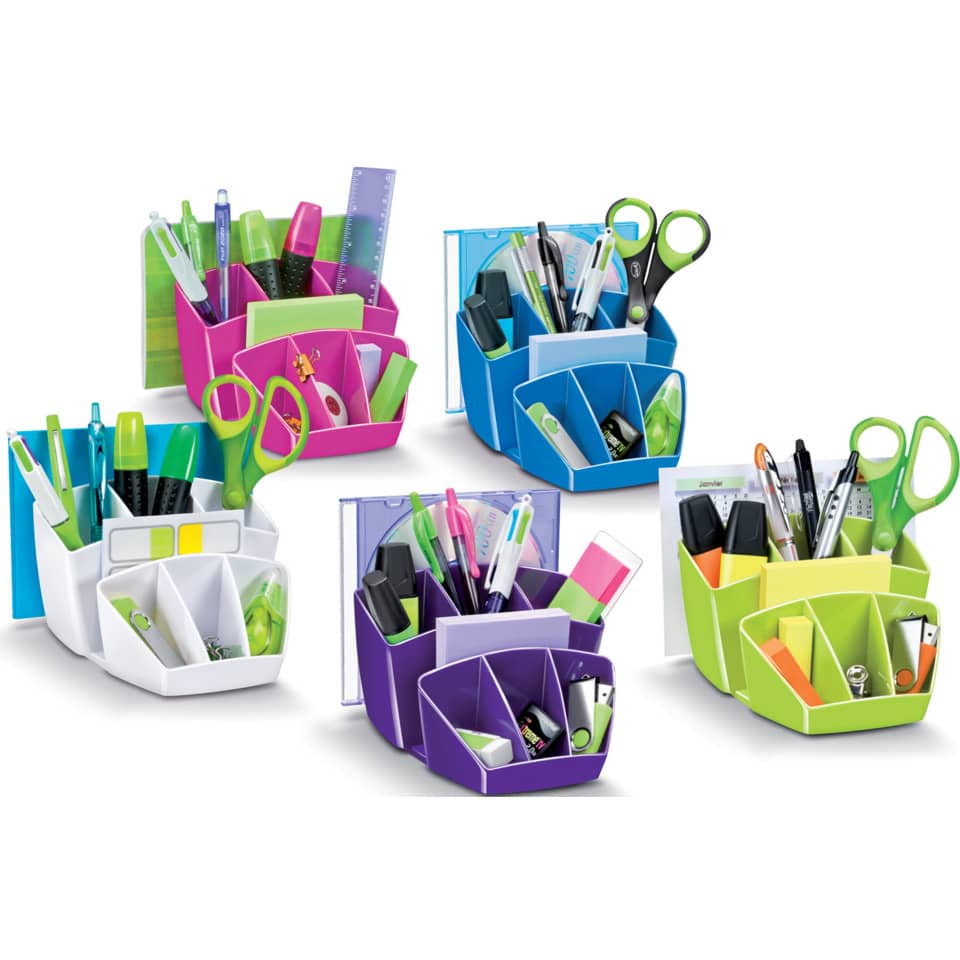 Portaoggetti CEP Gloss rosa 14.3 x 15.8 H 9.3 cm 1005800371