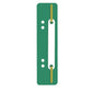 Pressini fermafogli Q-Connect 34x150 mm verde conf. da 25 - 2012500110