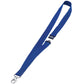 Cordoncino per portabadge DURABLE tessuto blu scuro 20mm x 44cm conf. 10 - 813707