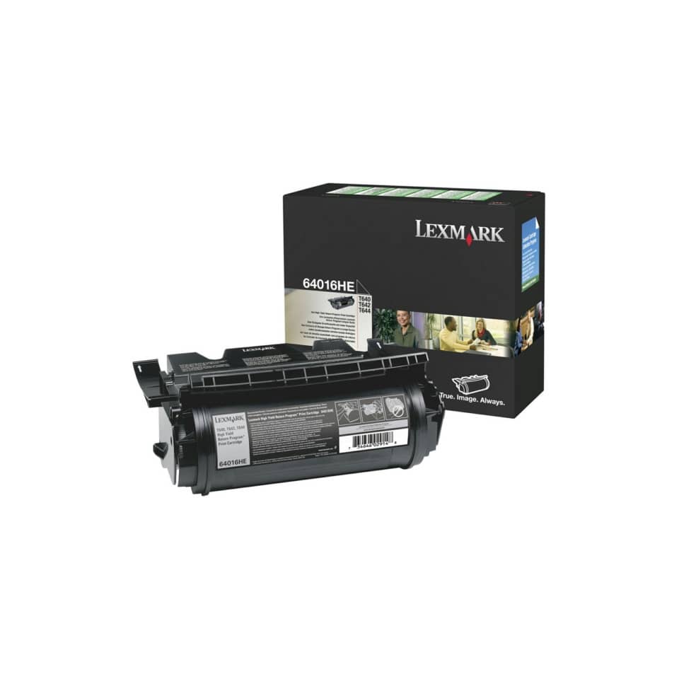 Toner alta resa return program Lexmark nero 64016HE