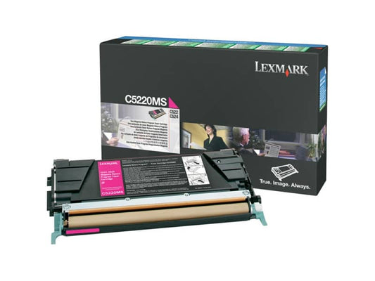 Toner return program Lexmark magenta C5220MS