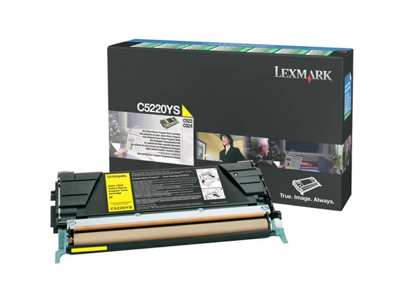 Toner return program Lexmark giallo  C5220YS