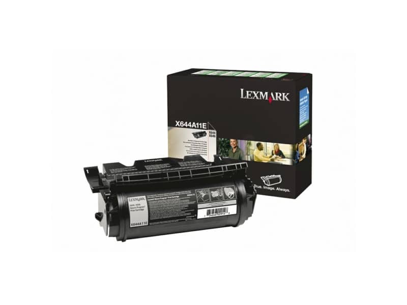 Toner return program Lexmark nero  X644A11E