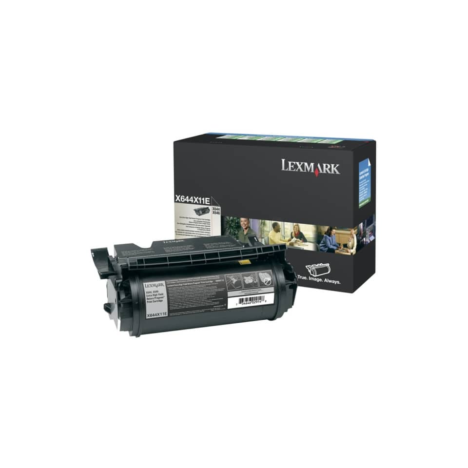 Toner altissima resa return program Lexmark nero X644X11E