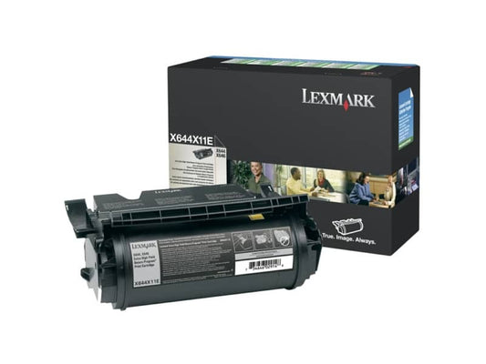 Toner altissima resa return program Lexmark nero X644X11E