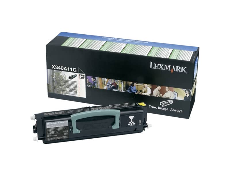 Toner return program Lexmark nero  X340A11G