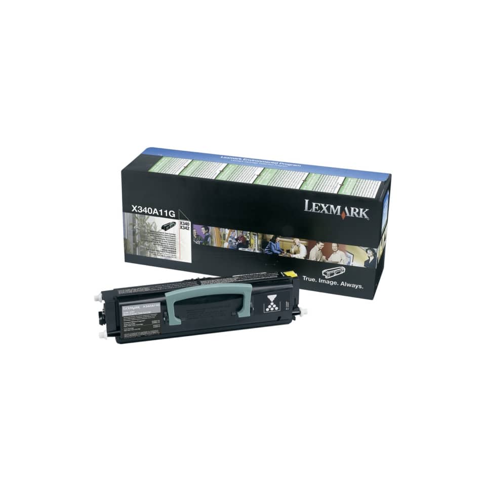 Toner return program Lexmark nero  X340A11G