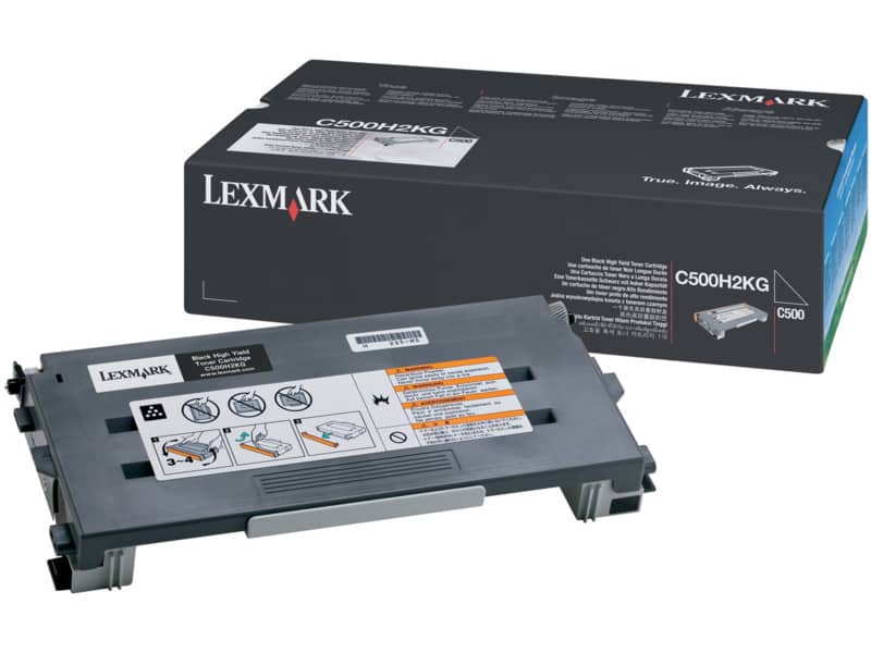 Toner alta capacità Lexmark nero  C500H2KG
