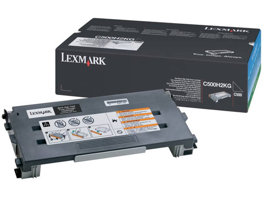 Toner alta capacità Lexmark nero  C500H2KG