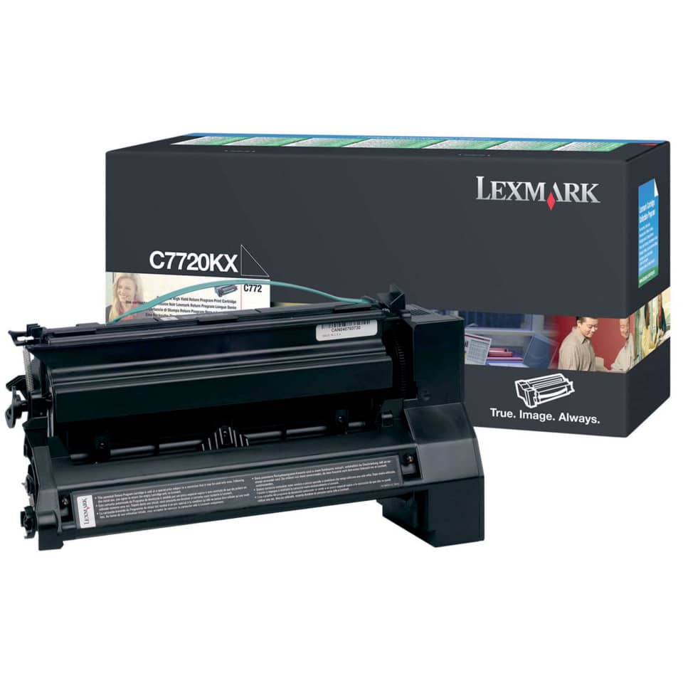 Toner altissima resa return program Lexmark nero C7720KX