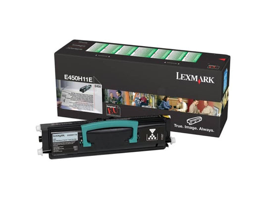 Toner alta capacità return program Lexmark nero E450H11E