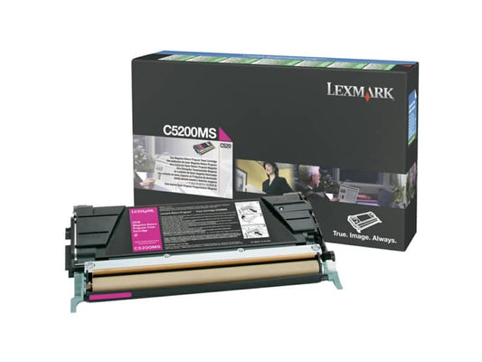 Toner return program Lexmark magenta  C5200MS