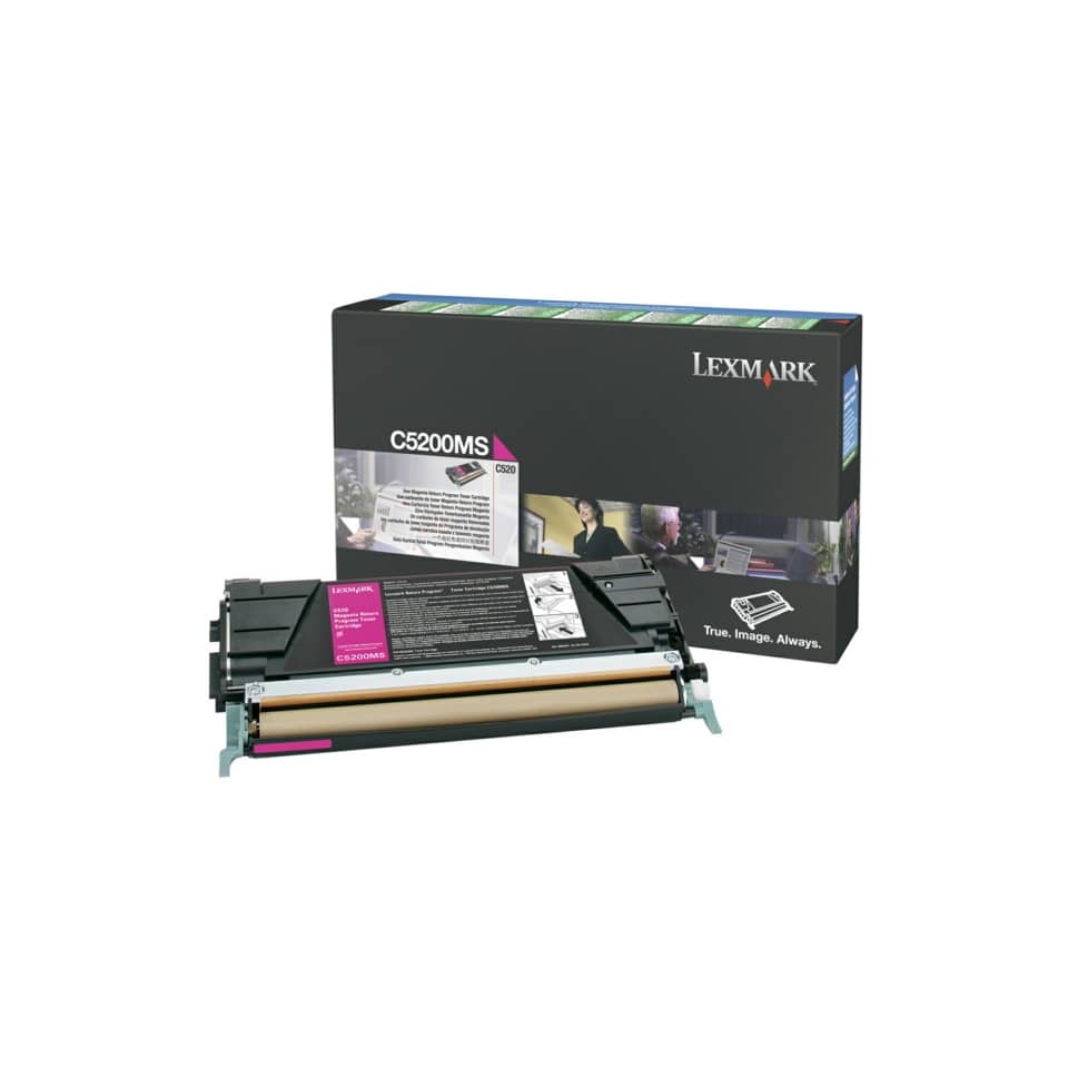 Toner return program Lexmark magenta  C5200MS
