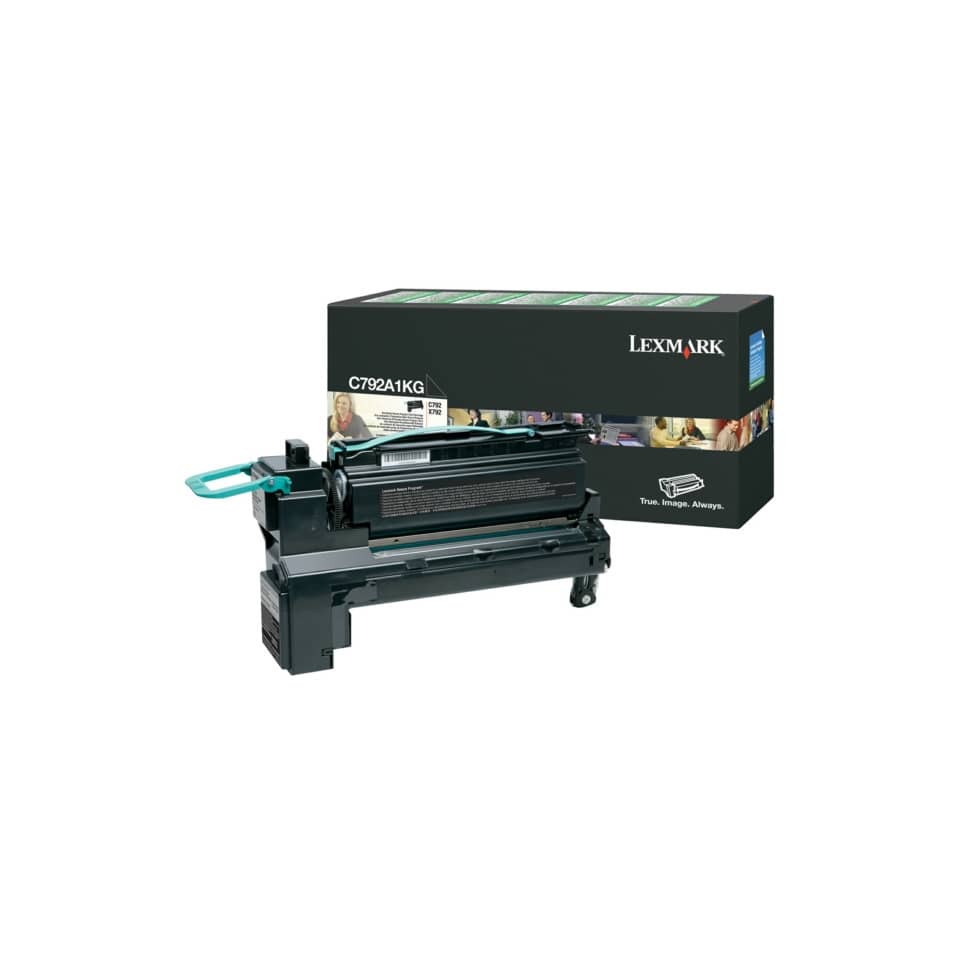 Toner return program Lexmark nero  C780A1KG