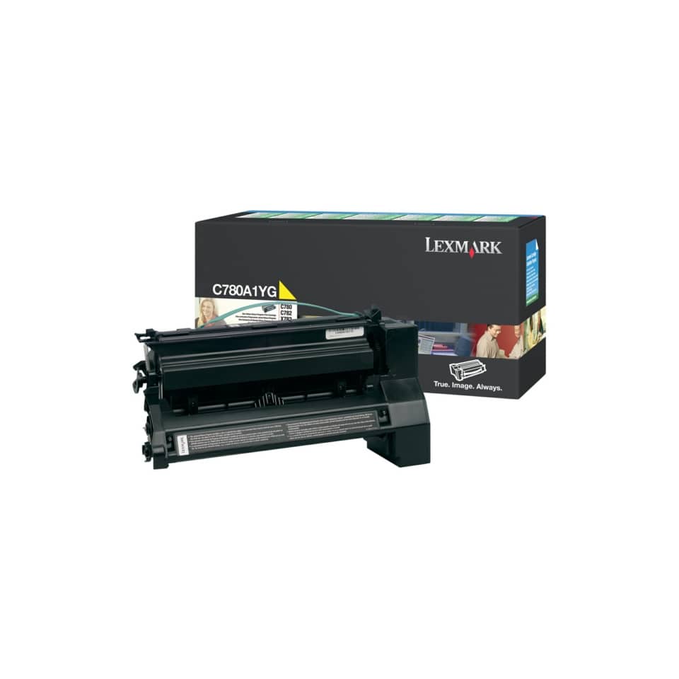 Toner return program Lexmark giallo  C780A1YG