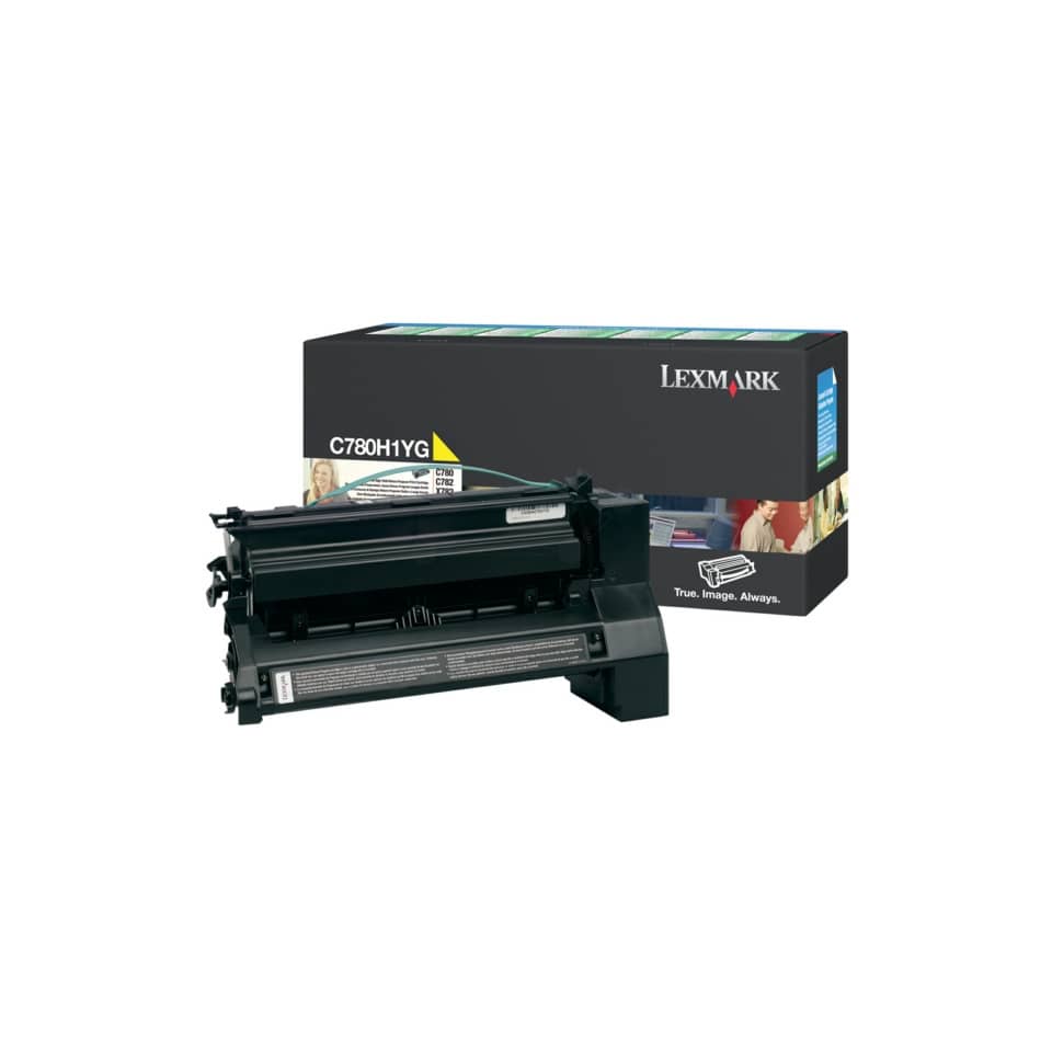 Toner alta resa return program Lexmark giallo C780H1YG