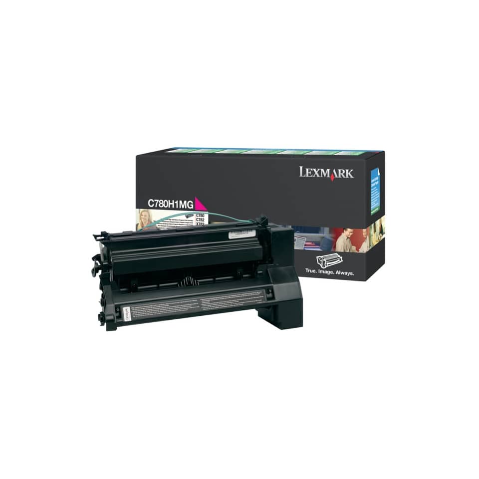 Toner alta resa return program Lexmark magenta C780H1MG