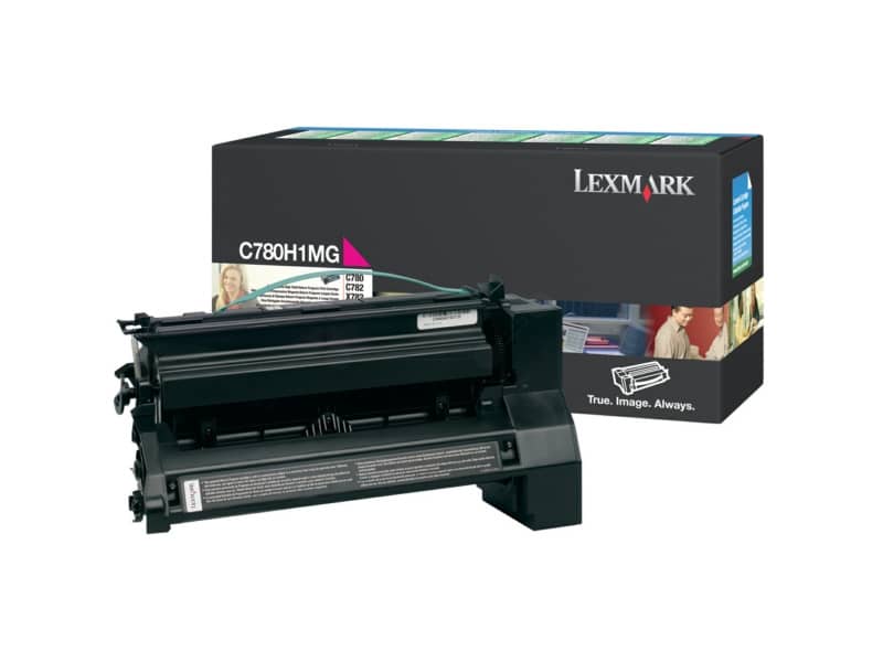 Toner alta resa return program Lexmark magenta C780H1MG