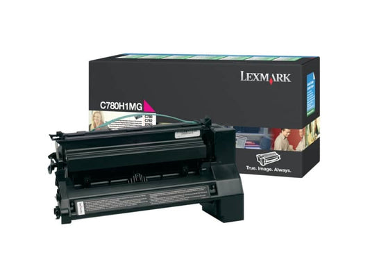 Toner alta resa return program Lexmark magenta C780H1MG