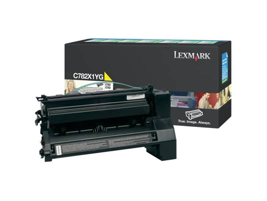 Toner altissima resa return program Lexmark giallo C782X1YG