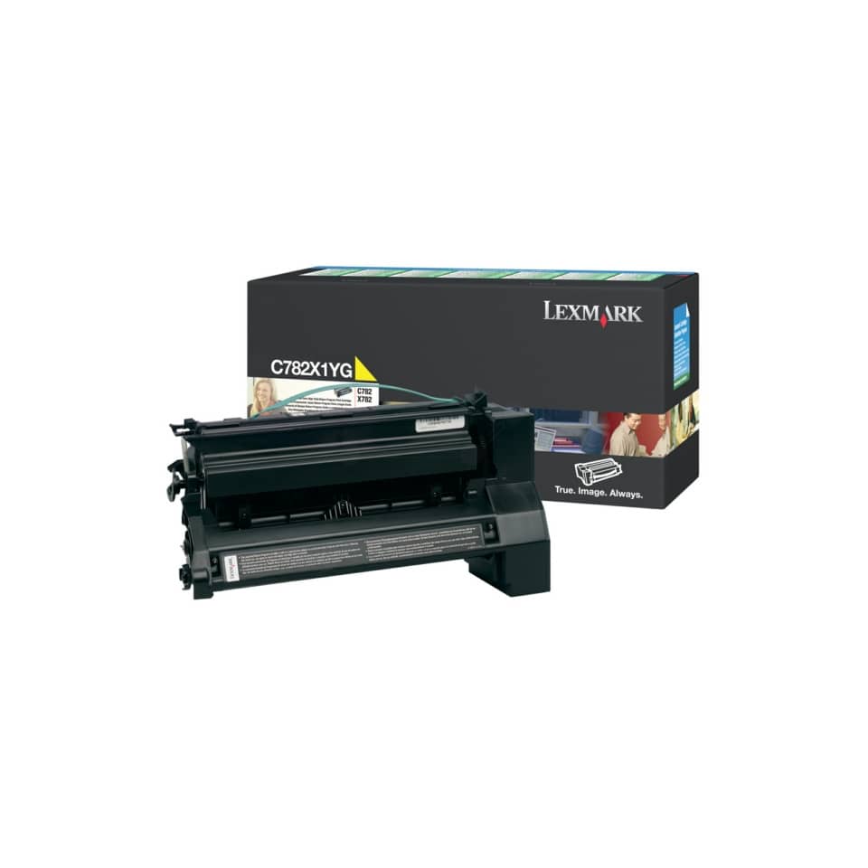 Toner altissima resa return program Lexmark giallo C782X1YG