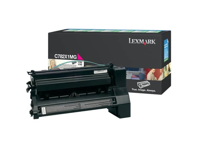 Toner altissima resa return program Lexmark magenta C782X1MG