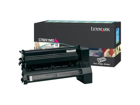 Toner altissima resa return program Lexmark magenta C782X1MG