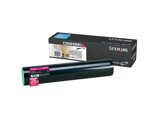 Toner alta resa Lexmark magenta  C930H2MG