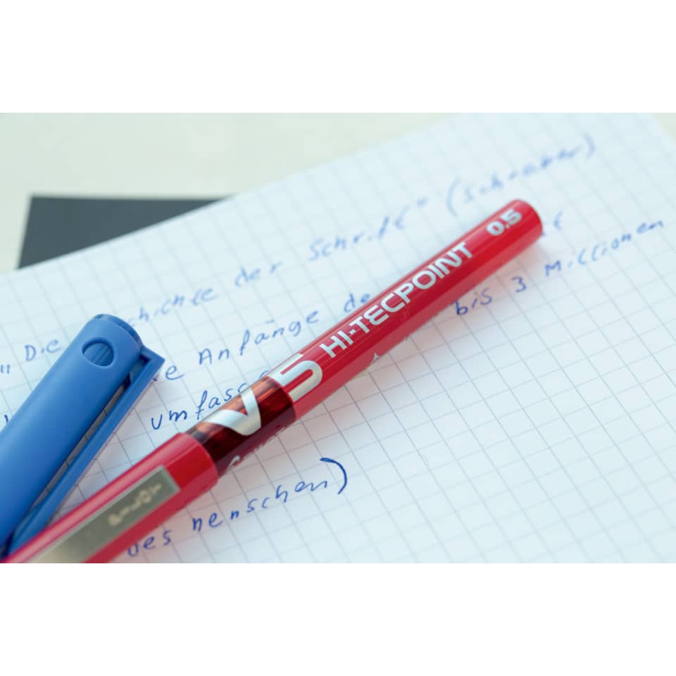 Roller Pilot Hi-Tecpoint V5 0,5 mm rosso  011692