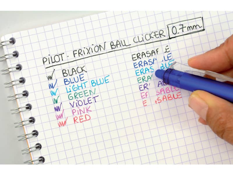 Penna a sfera cancellabile Pilot Frixion Ball Clicker 0,7 mm blu 006791
