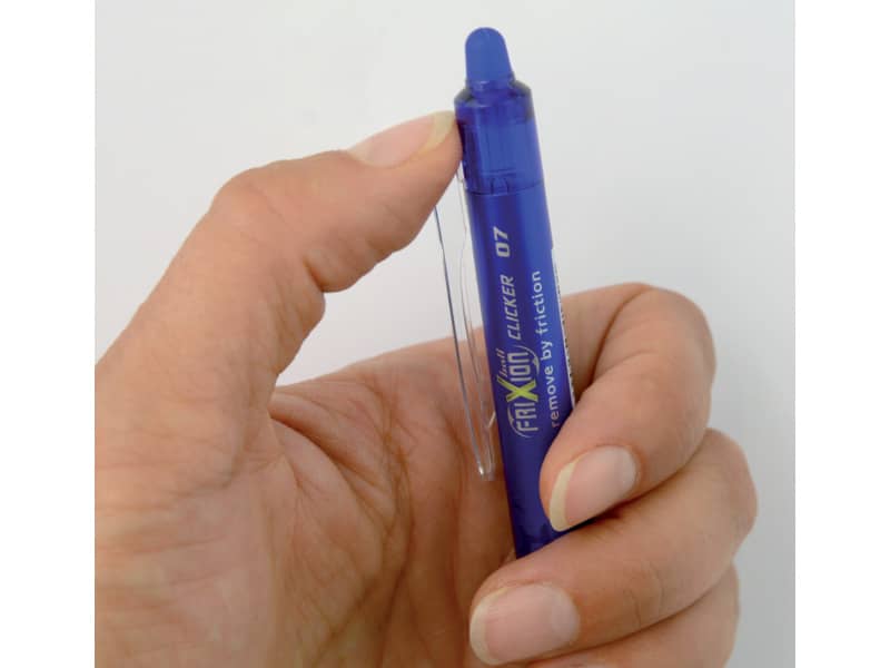 Penna a sfera cancellabile Pilot Frixion Ball Clicker 0,7 mm blu 006791