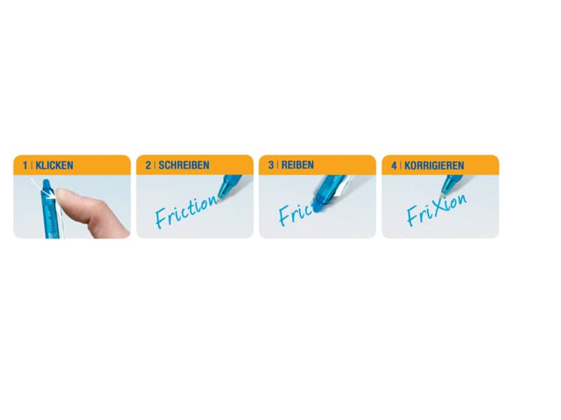 Penna a sfera cancellabile Pilot Frixion Ball Clicker 0,7 mm blu 006791