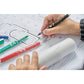 Penna roller ricaricabile a inchiostro liquido Pilot HI-TECPOINT V5 Begreen 0,5 mm nero - 040325