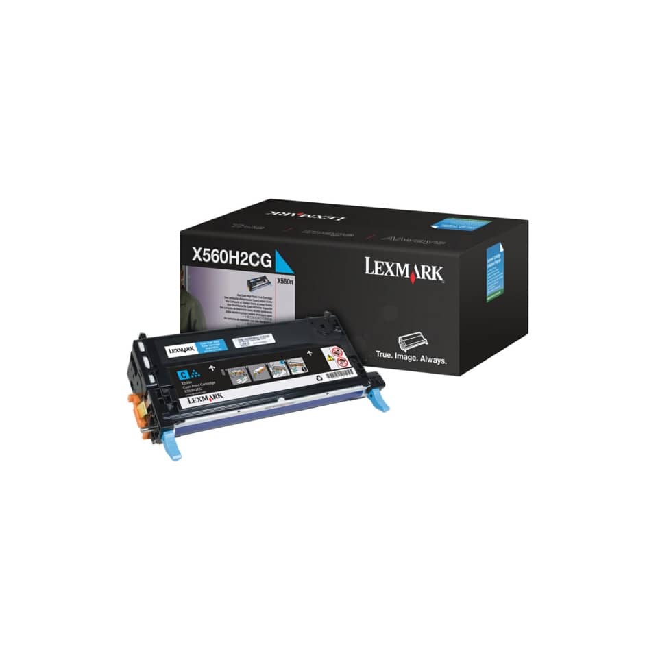 Toner alta resa Lexmark ciano  X560H2CG