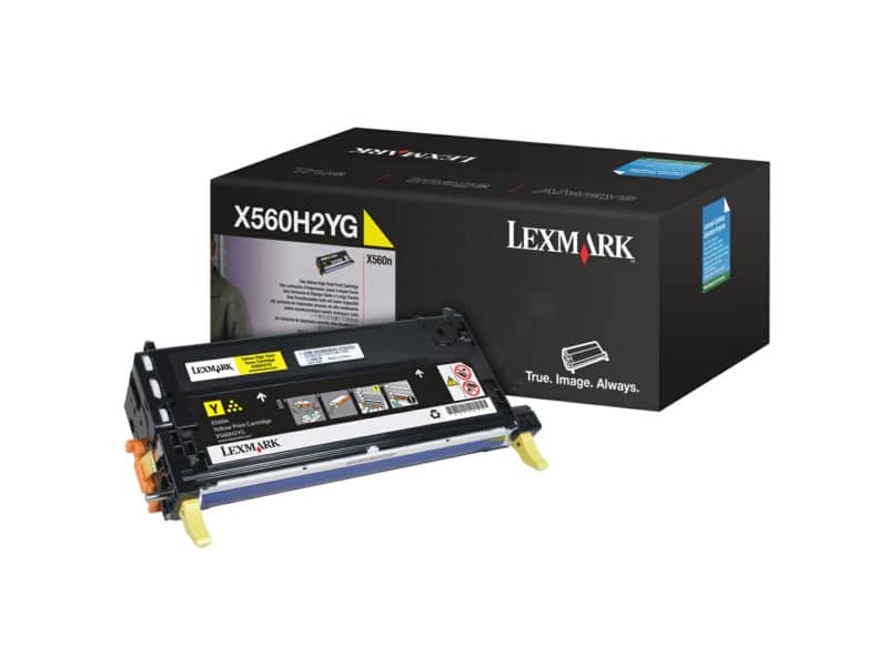 Toner alta resa Lexmark giallo  X560H2YG