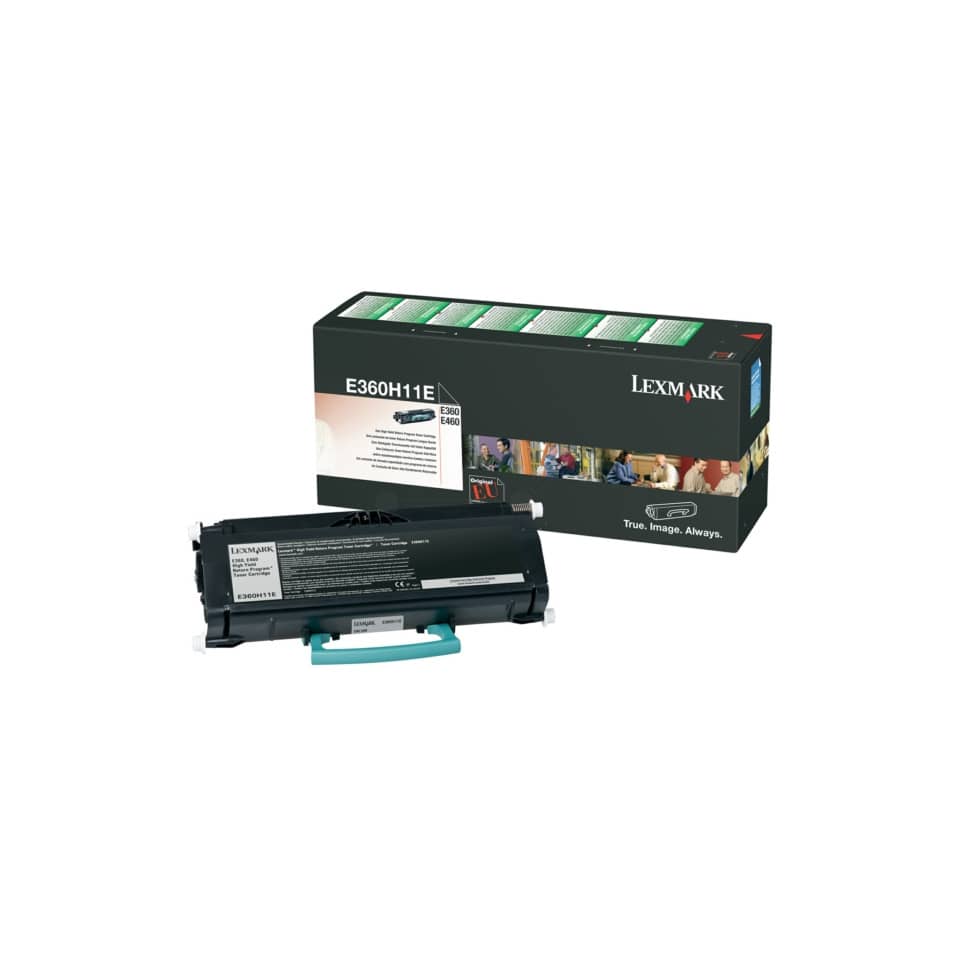 Toner alta resa return program Lexmark nero E360H11E