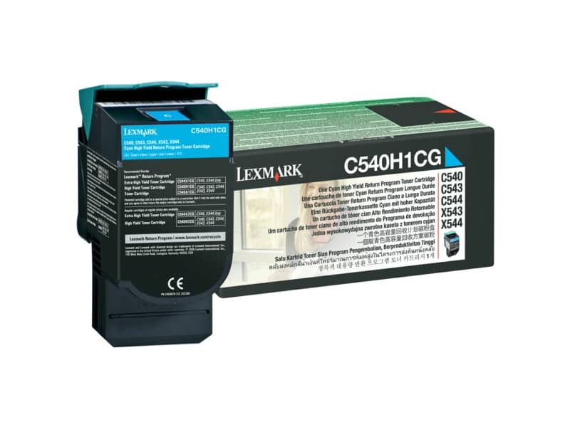 Toner return program Lexmark ciano  C540H1CG