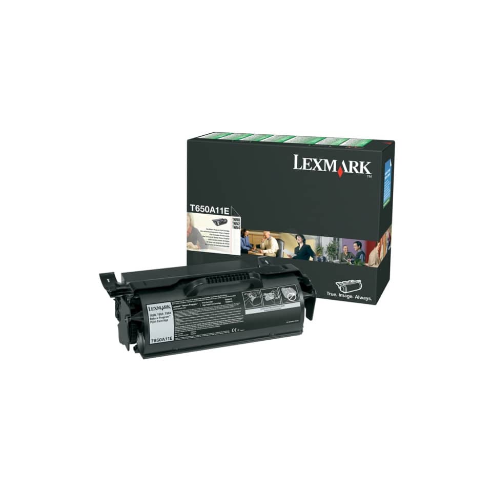 Toner return program Lexmark nero  T650A11E