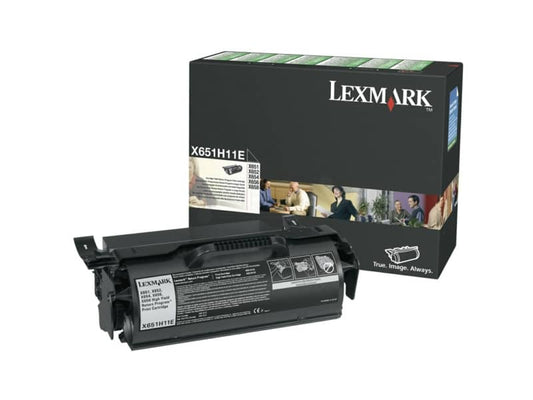 Toner alta resa return program Lexmark nero X651H11E