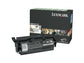 Toner alta resa return program Lexmark nero X651H11E