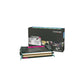 Toner return program Lexmark magenta  C734A1MG