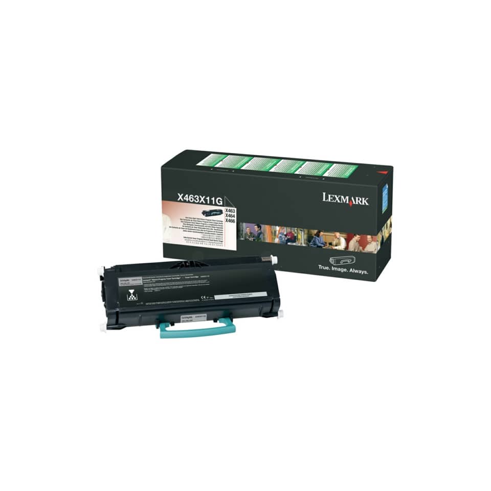 Toner altissima resa return program Lexmark nero X463X11G
