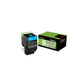 Toner return program 702C Lexmark ciano  70C20C0