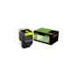 Toner return program 702Y Lexmark giallo  70C20Y0