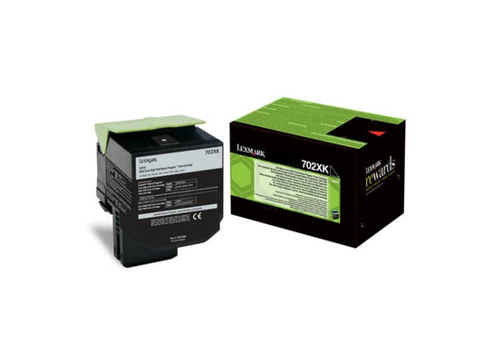 Toner altissima resa return program 702XK Lexmark nero 70C2XK0