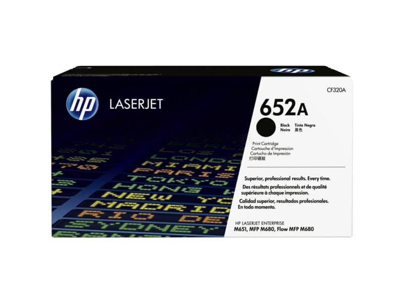 Toner 652A HP nero  CF320A